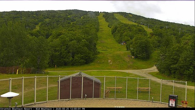 view from Stratton Mid-Mountain on 2026-08-25