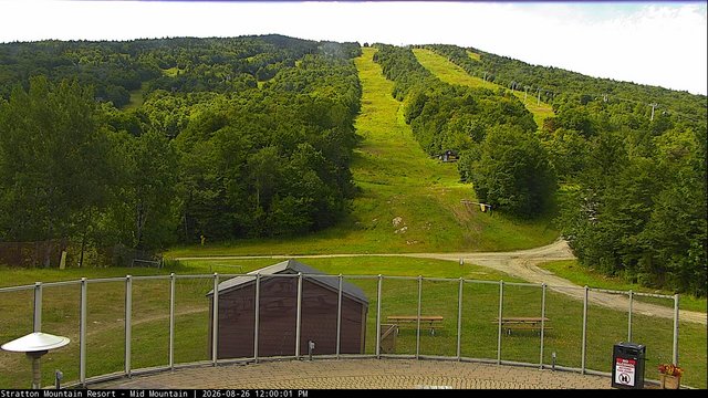 view from Stratton Mid-Mountain on 2026-08-26