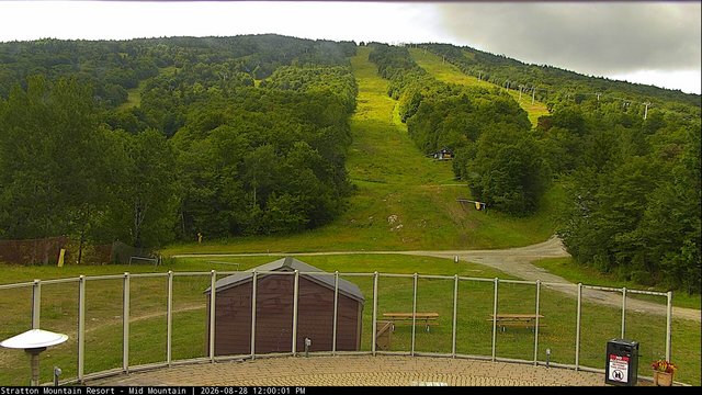 view from Stratton Mid-Mountain on 2026-08-28