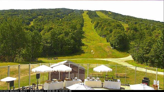 view from Stratton Mid-Mountain on 2026-08-29