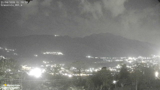 time-lapse frame, Granerolo webcam