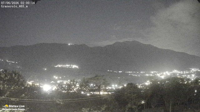 time-lapse frame, Granerolo webcam