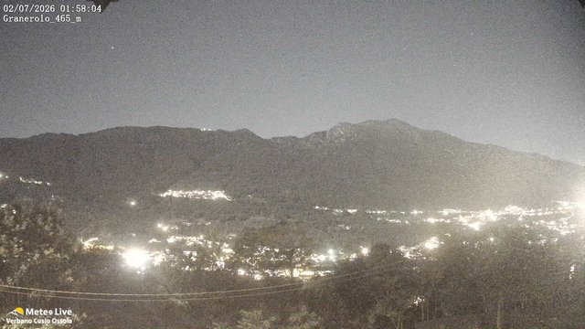 time-lapse frame, Granerolo webcam