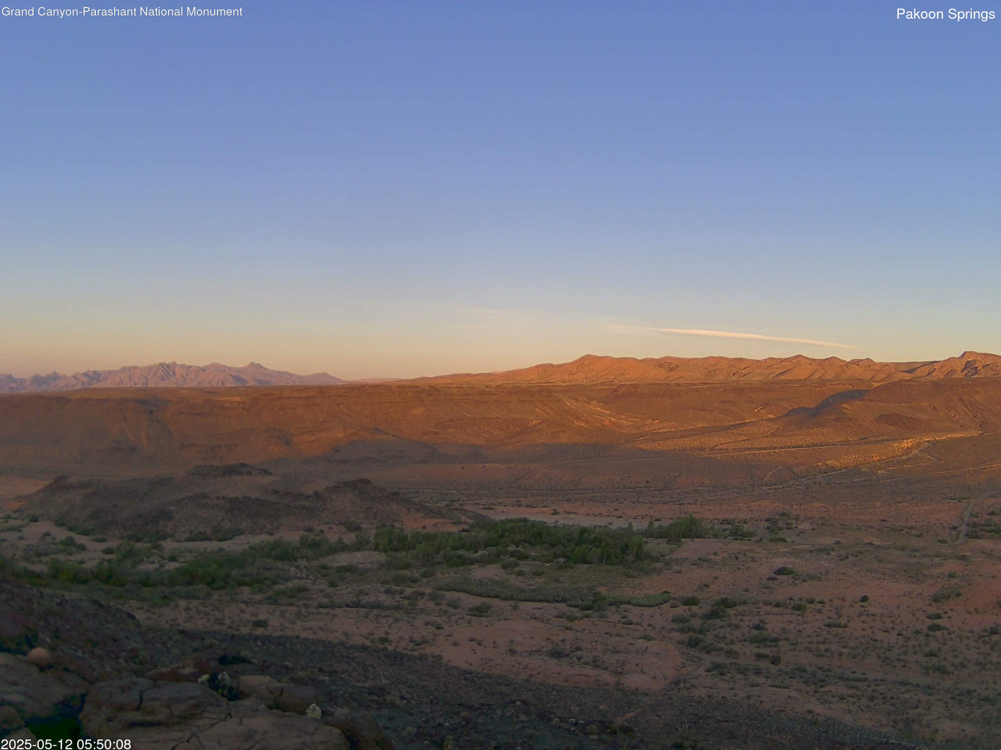 time-lapse frame, Pakoon Springs webcam