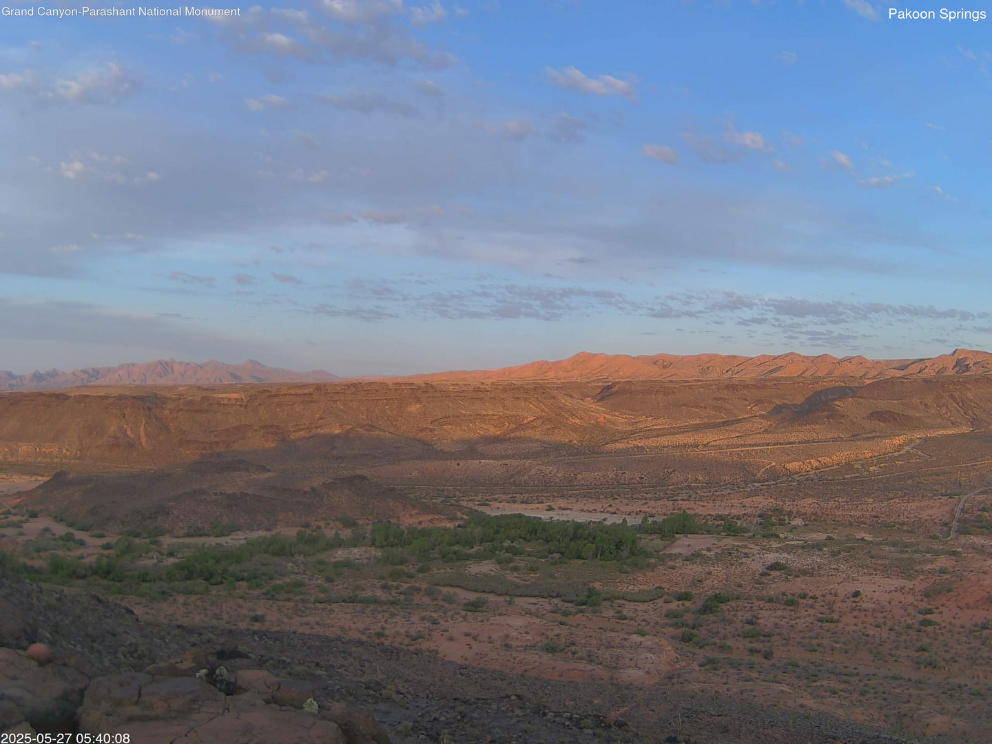 time-lapse frame, Pakoon Springs webcam