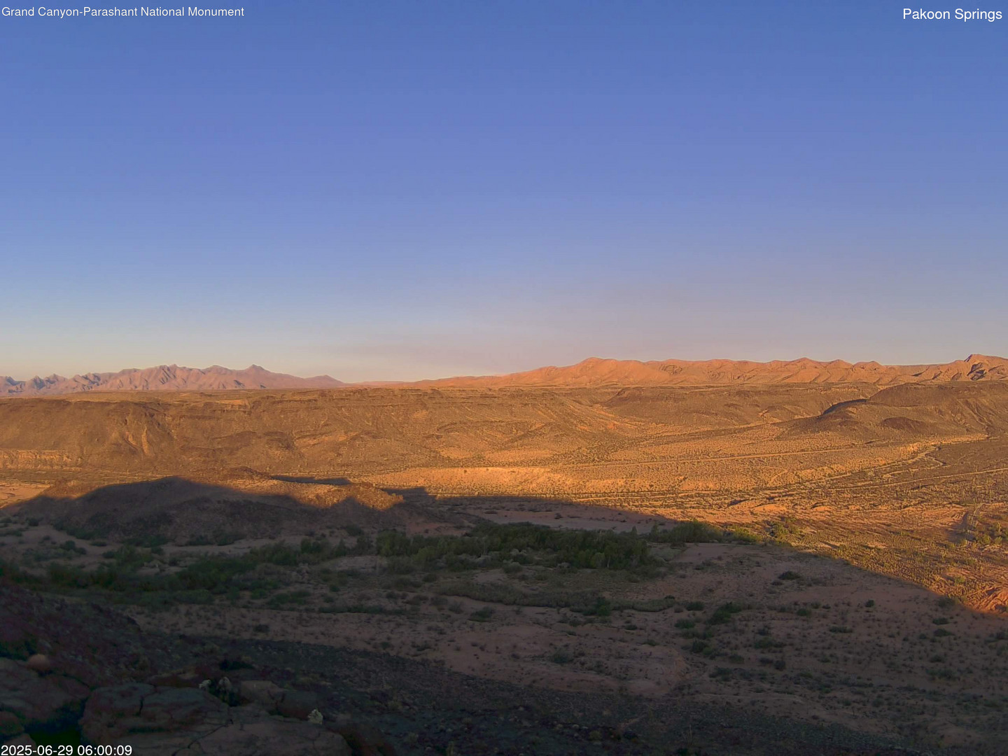 time-lapse frame, Pakoon Springs webcam