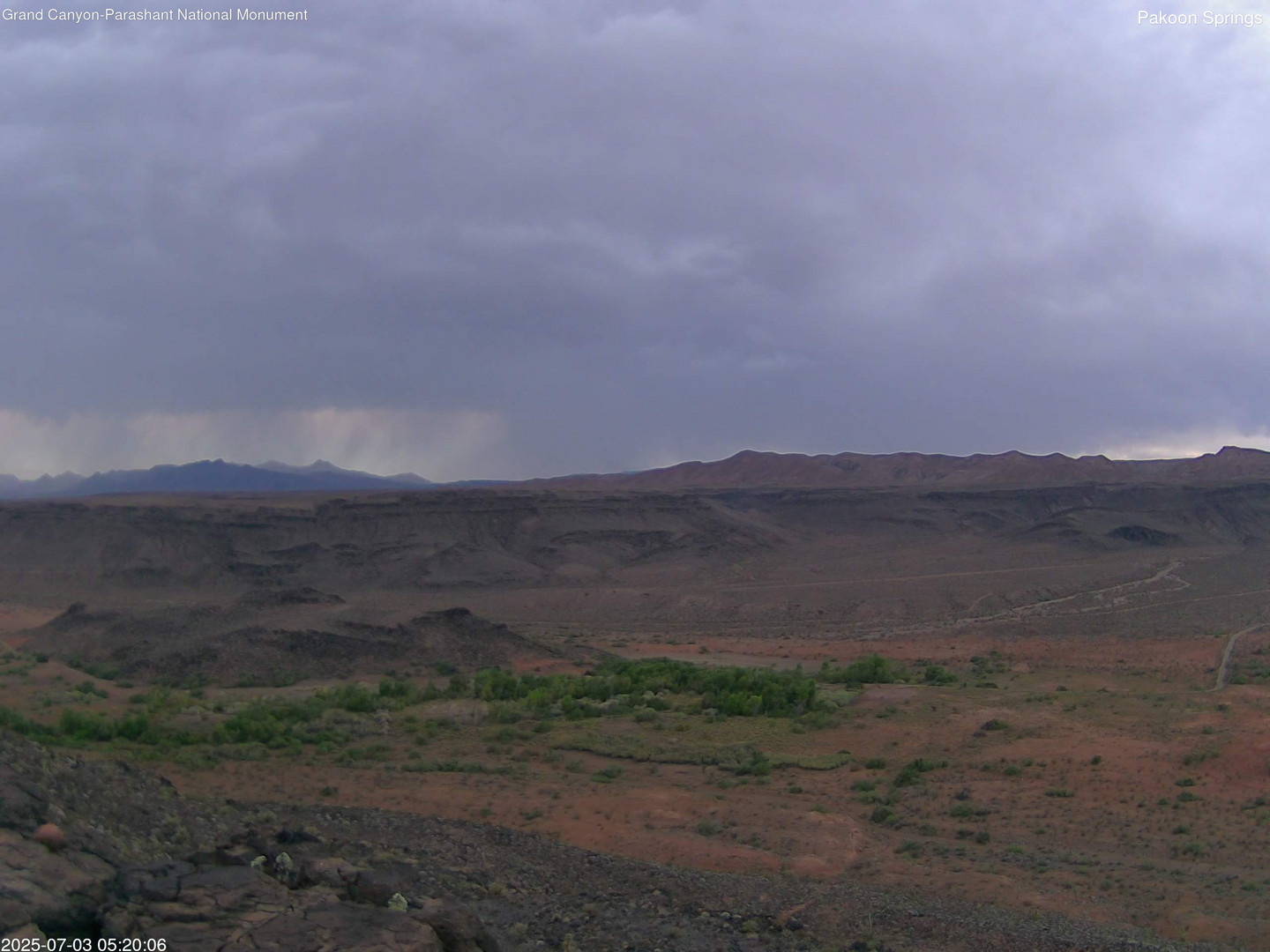 time-lapse frame, Pakoon Springs webcam