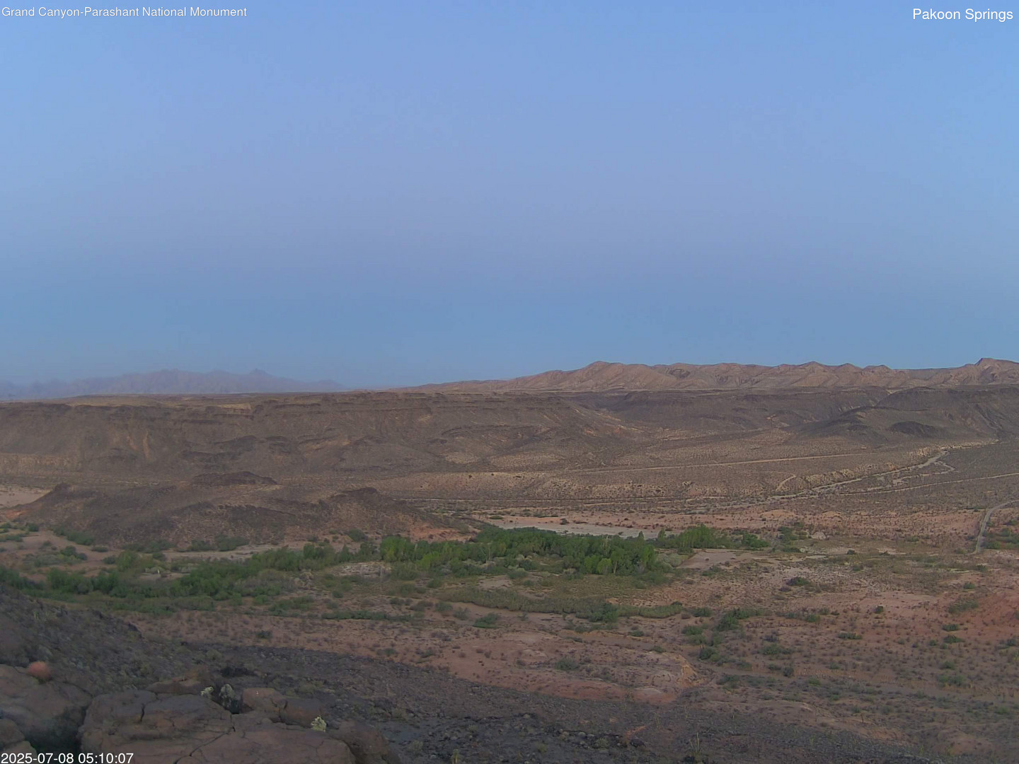 time-lapse frame, Pakoon Springs webcam