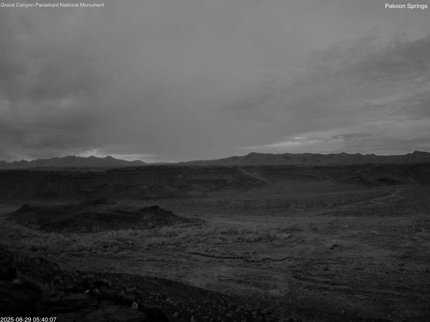 time-lapse frame, Pakoon Springs webcam