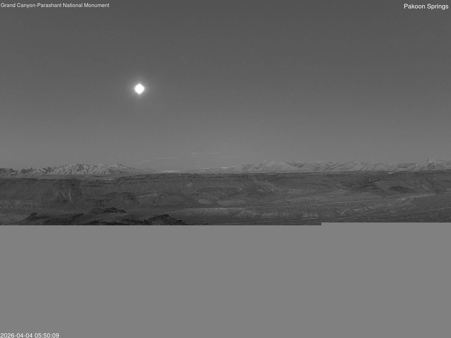 time-lapse frame, Pakoon Springs webcam