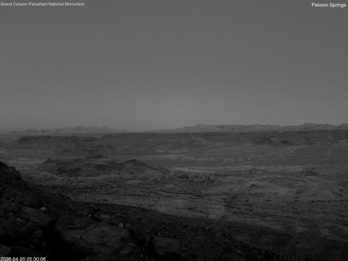 time-lapse frame, Pakoon Springs webcam