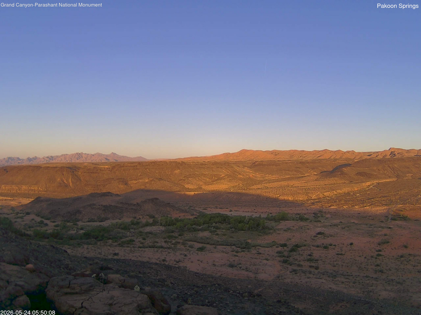 time-lapse frame, Pakoon Springs webcam