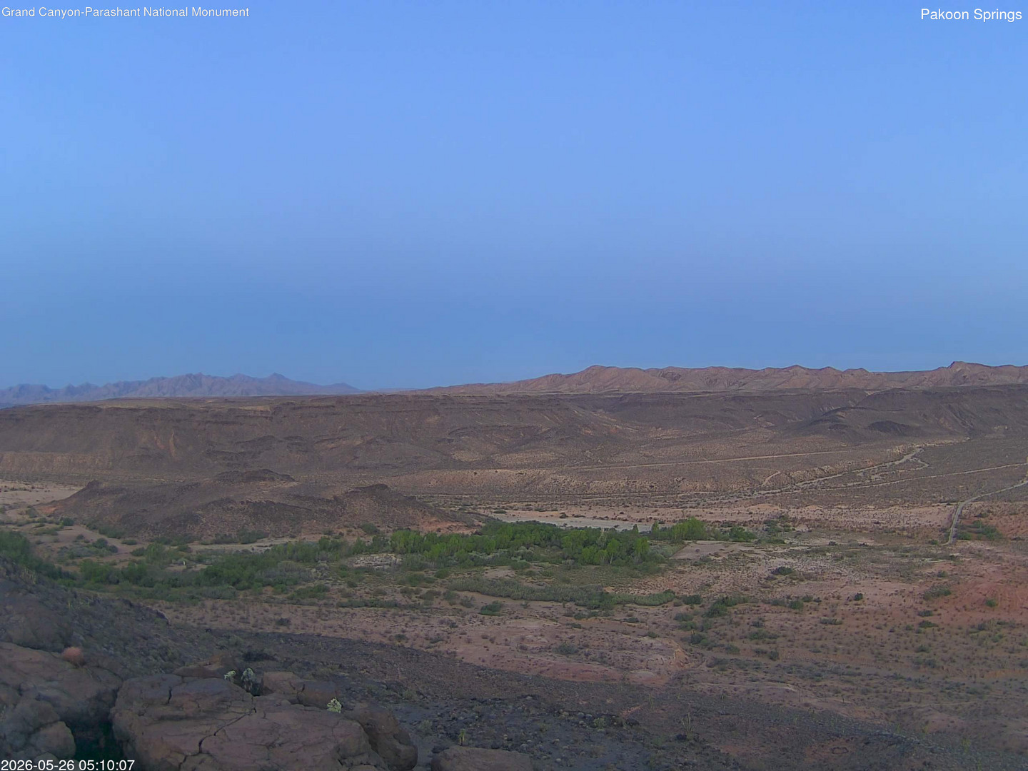 time-lapse frame, Pakoon Springs webcam