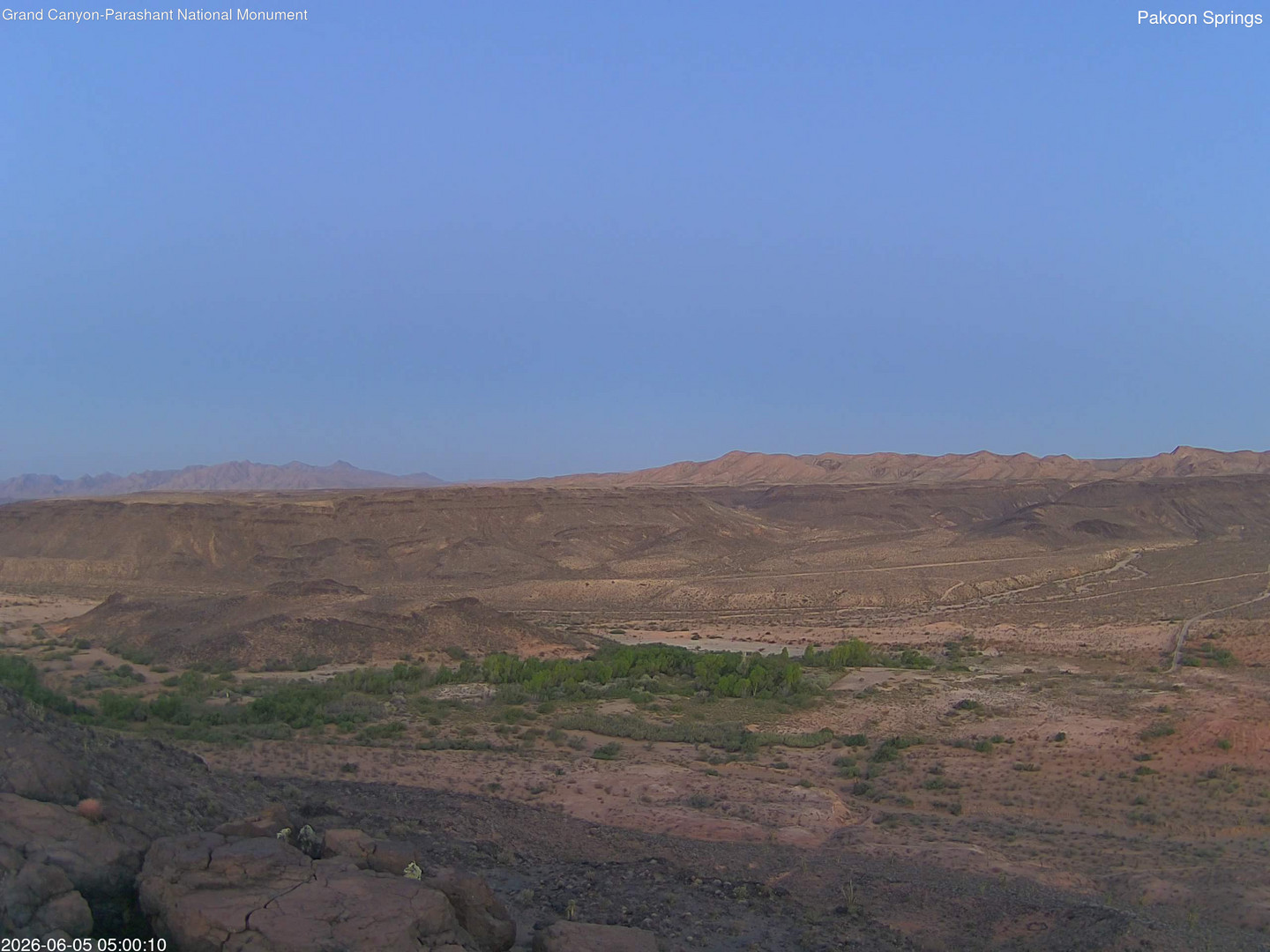 time-lapse frame, Pakoon Springs webcam