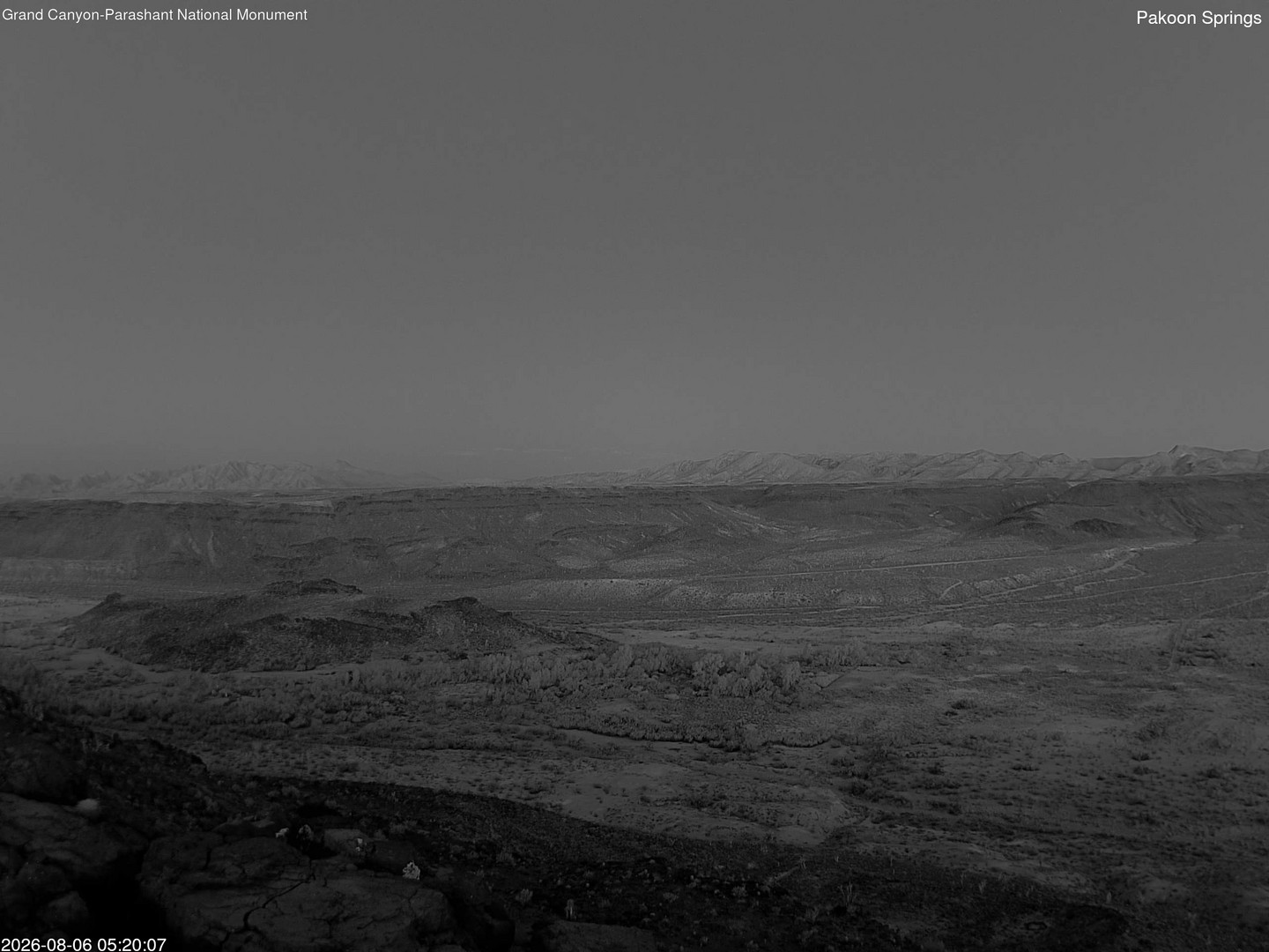 time-lapse frame, Pakoon Springs webcam