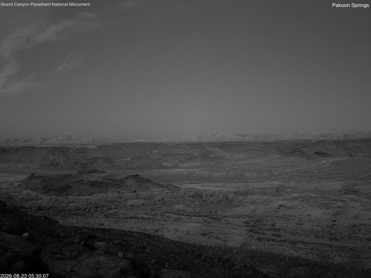time-lapse frame, Pakoon Springs webcam