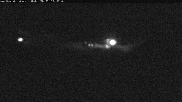 time-lapse frame, Mammoth June Chair Lift webcam