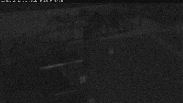time-lapse frame, Mammoth June Chair Lift webcam