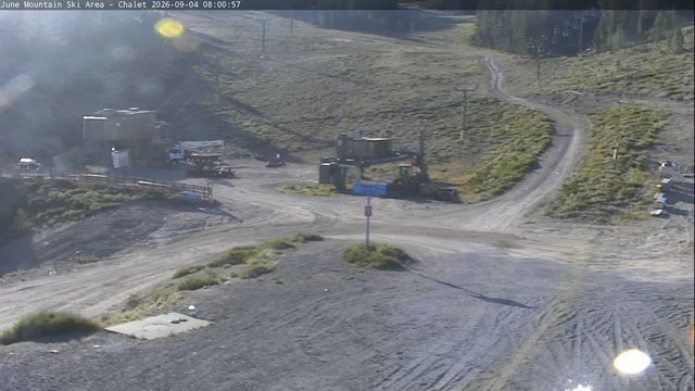 view from Mammoth June Chair Lift on 2026-09-04