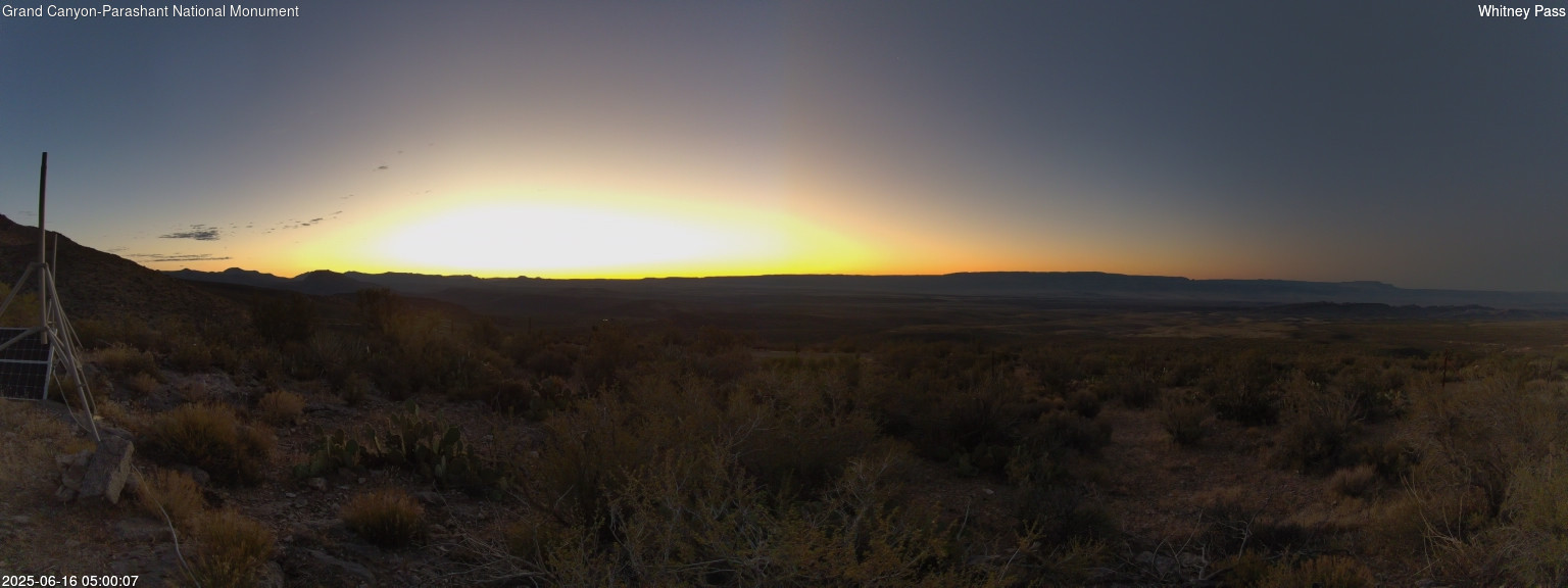 time-lapse frame, Whitney Pass webcam