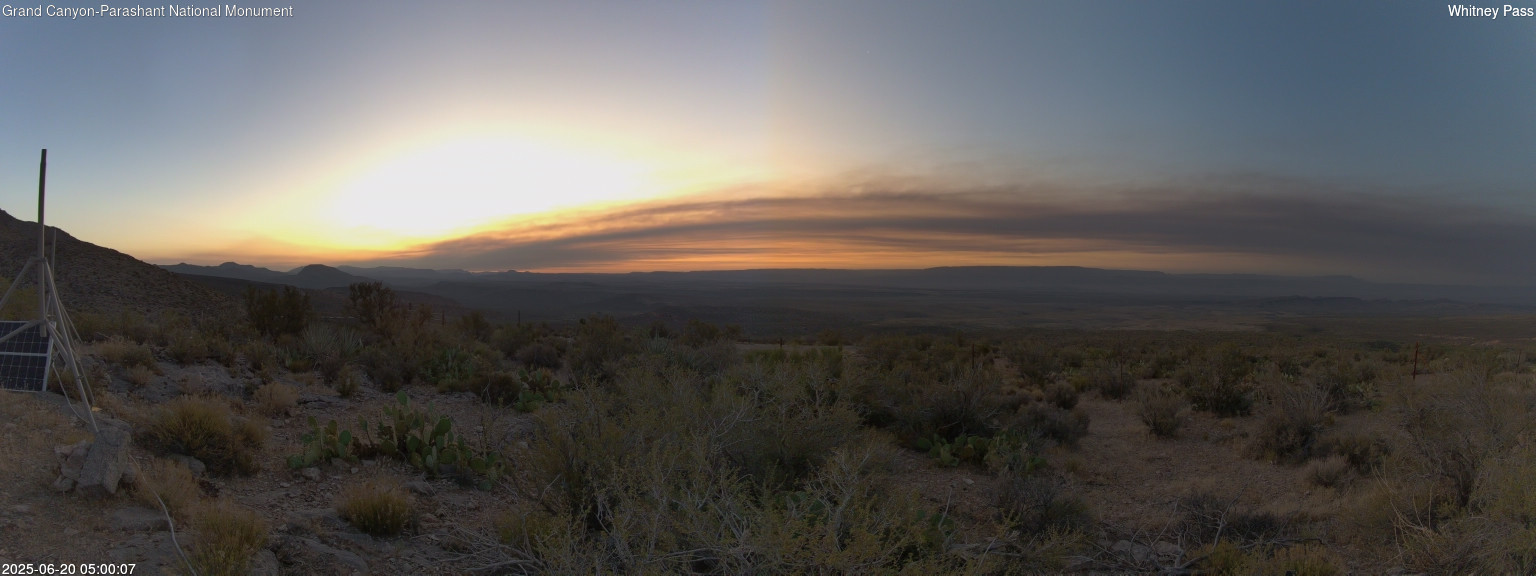 time-lapse frame, Whitney Pass webcam