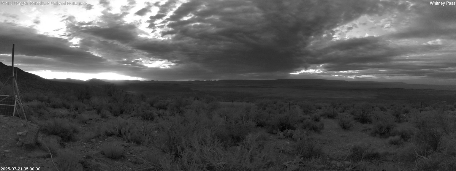 time-lapse frame, Whitney Pass webcam