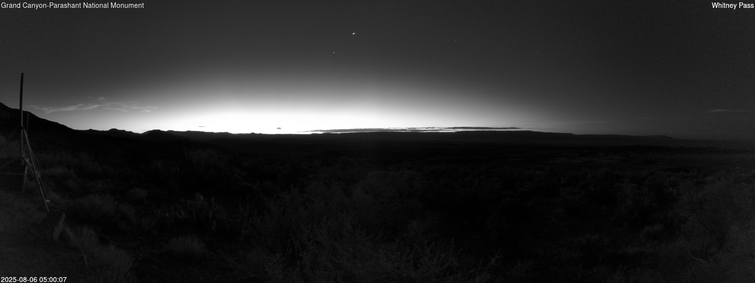 time-lapse frame, Whitney Pass webcam