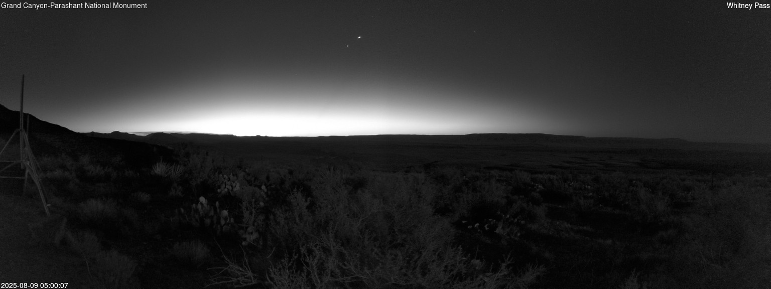 time-lapse frame, Whitney Pass webcam