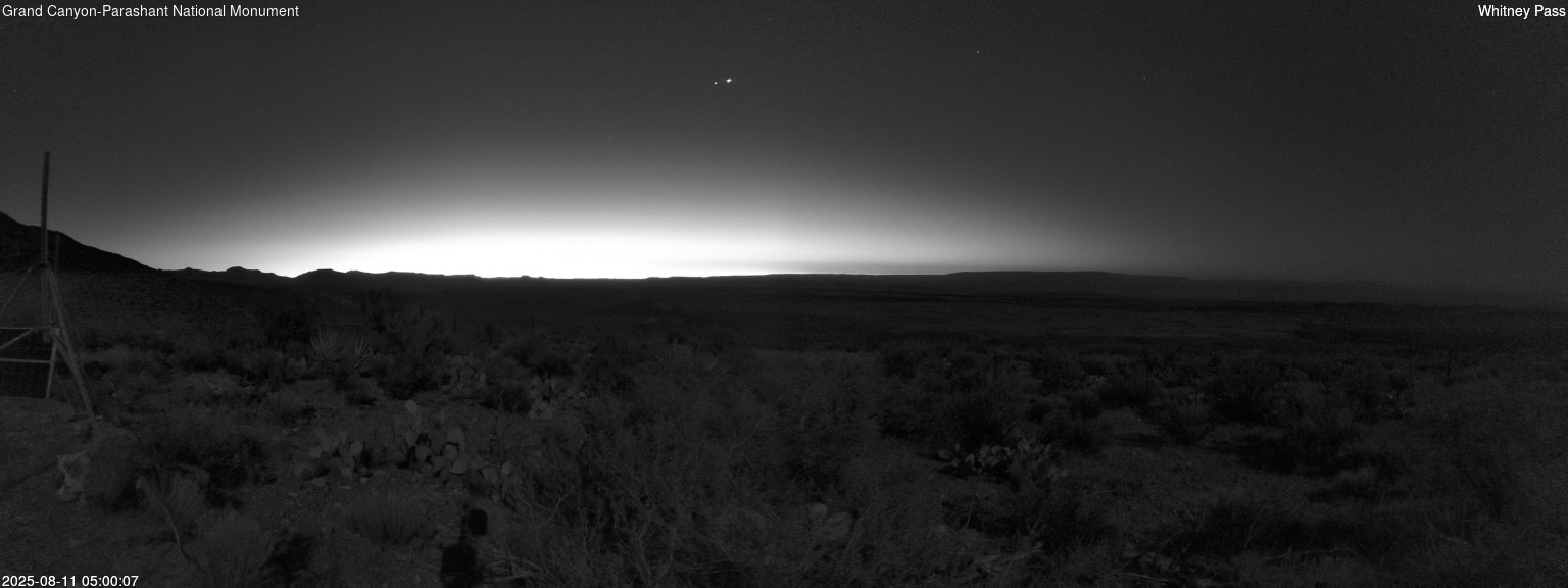 time-lapse frame, Whitney Pass webcam