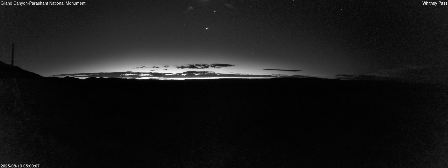 time-lapse frame, Whitney Pass webcam