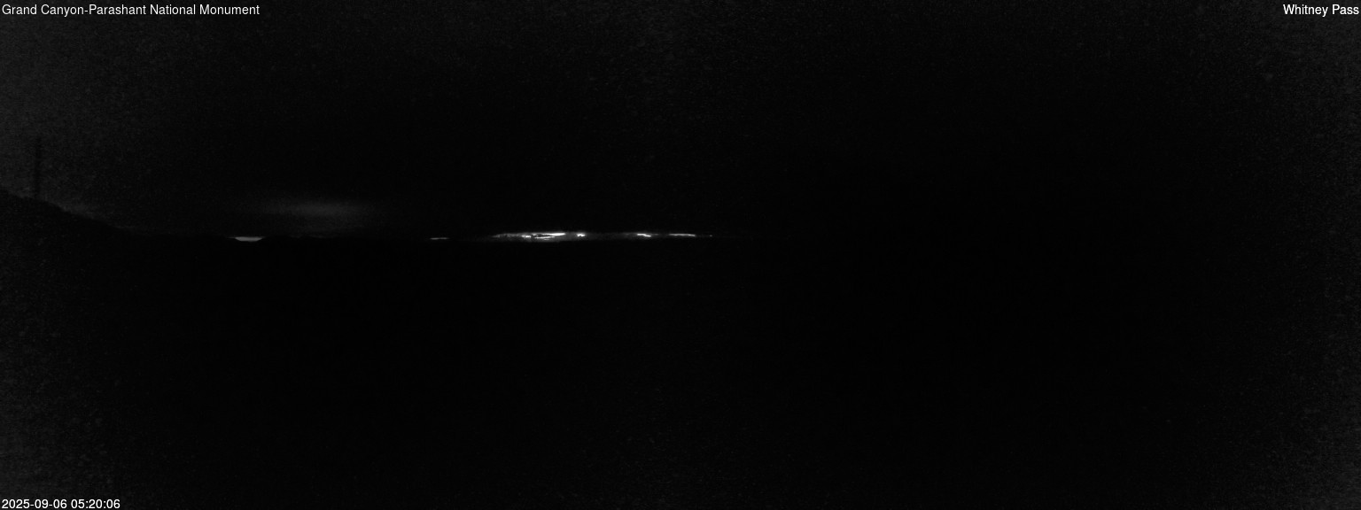 time-lapse frame, Whitney Pass webcam