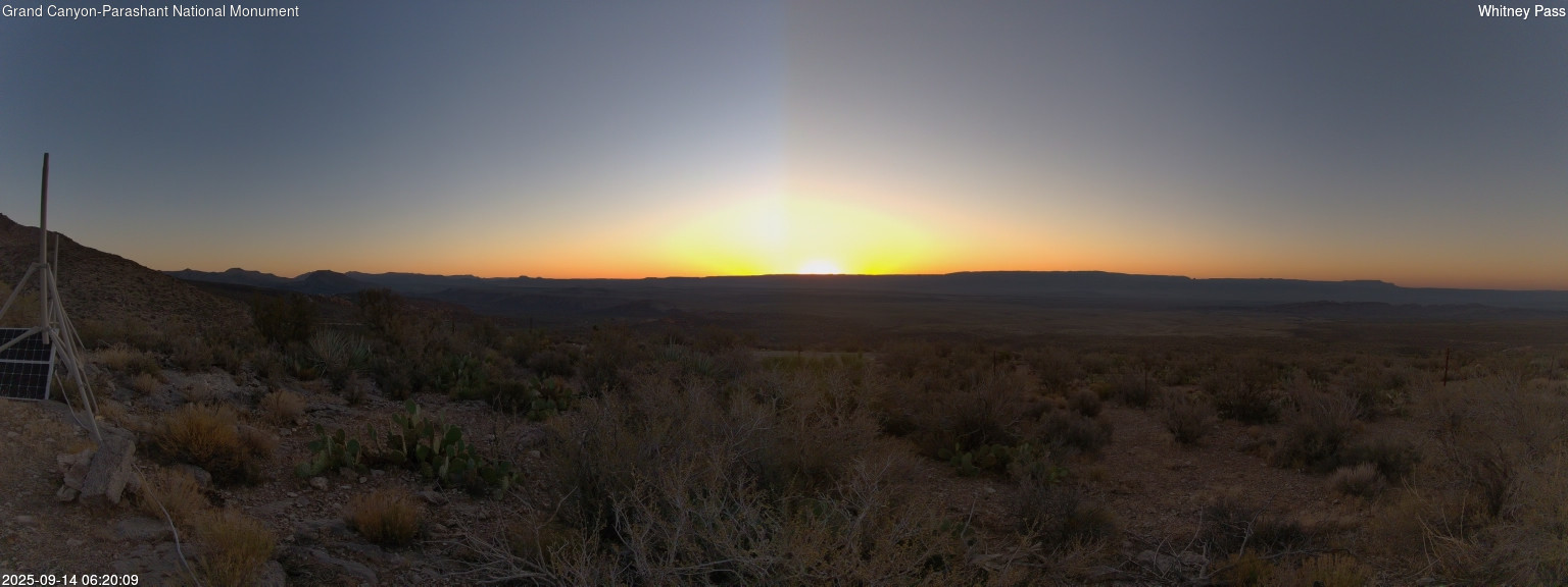 time-lapse frame, Whitney Pass webcam