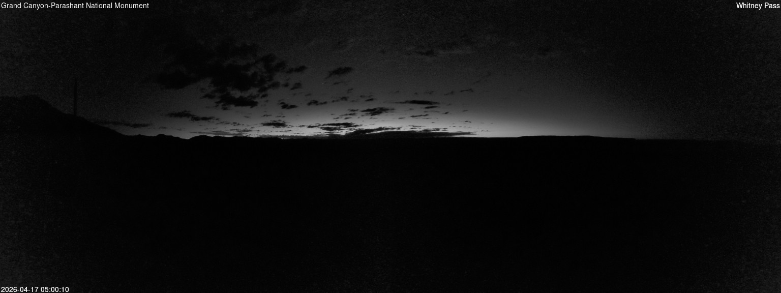 time-lapse frame, Whitney Pass webcam