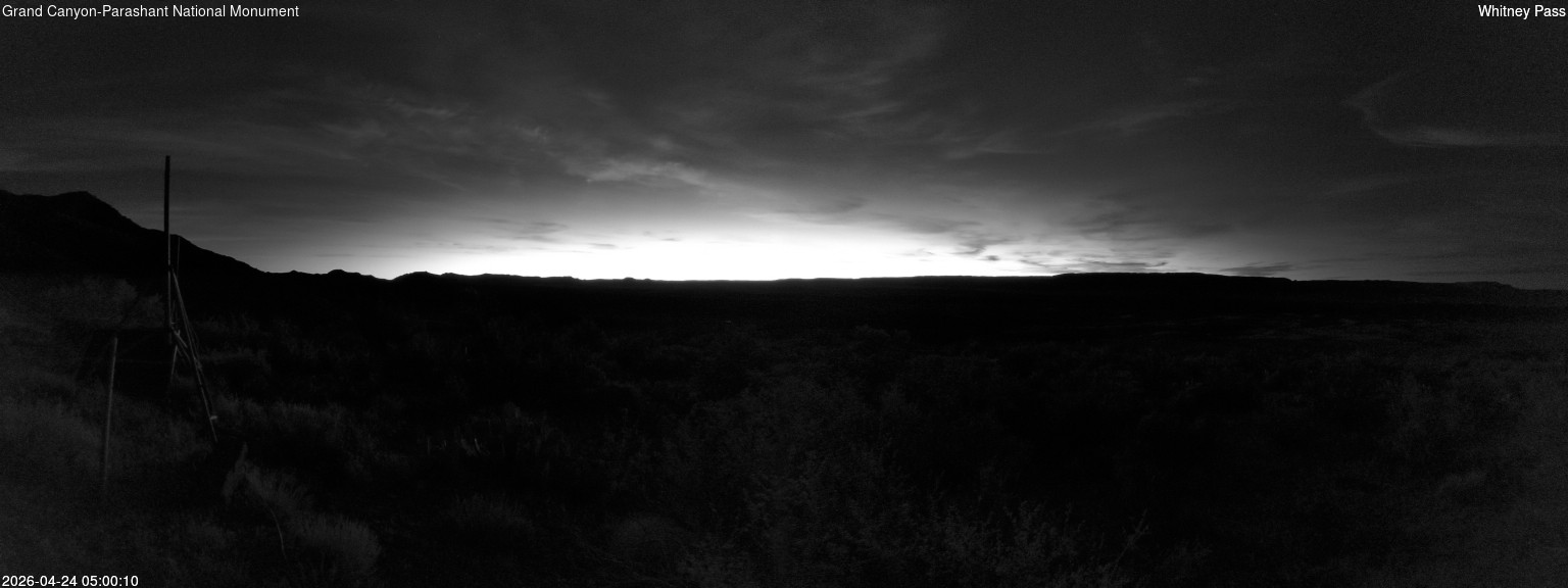 time-lapse frame, Whitney Pass webcam