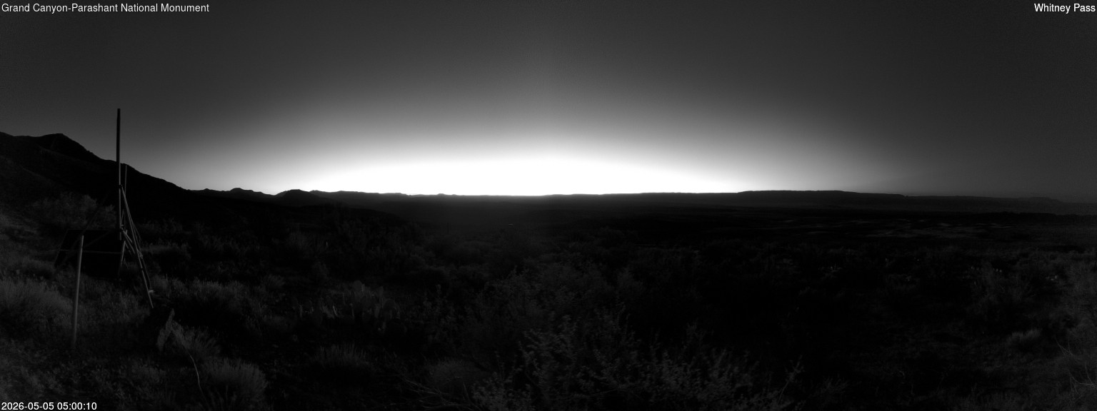 time-lapse frame, Whitney Pass webcam