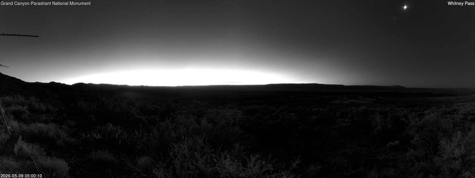 time-lapse frame, Whitney Pass webcam