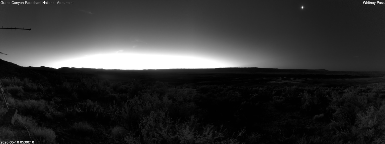 time-lapse frame, Whitney Pass webcam