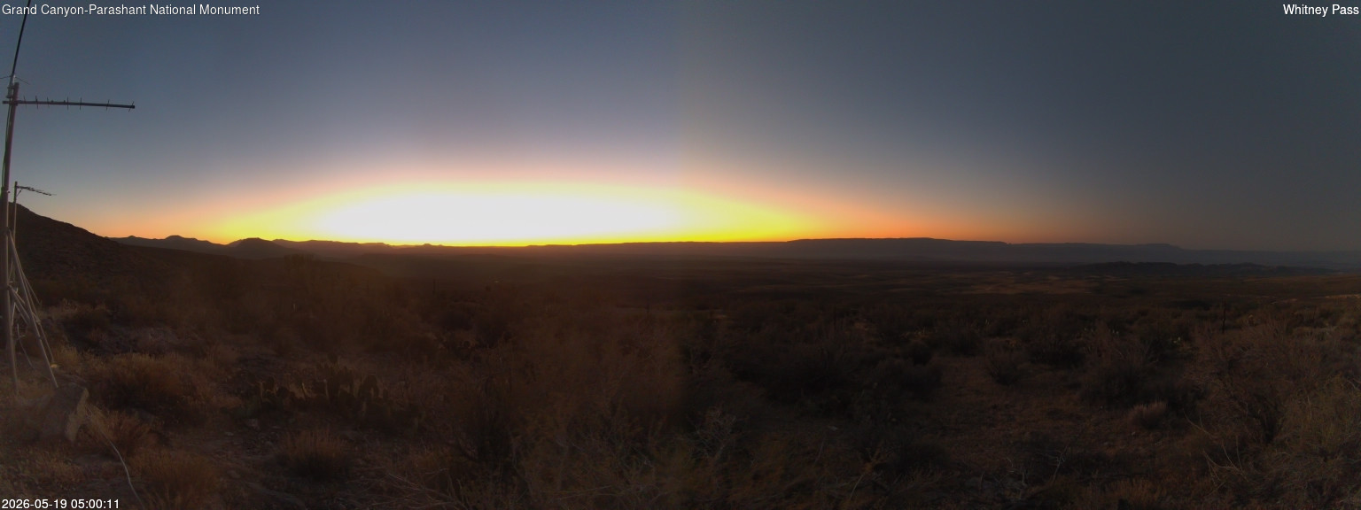 time-lapse frame, Whitney Pass webcam