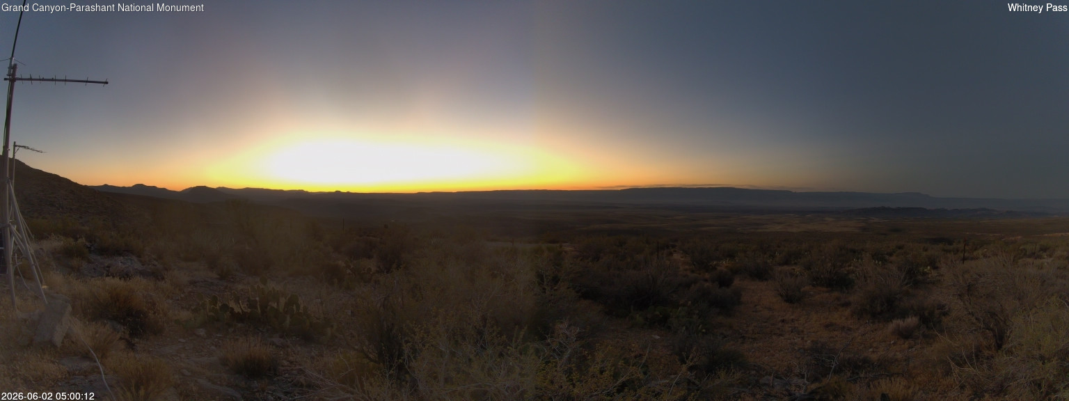 time-lapse frame, Whitney Pass webcam