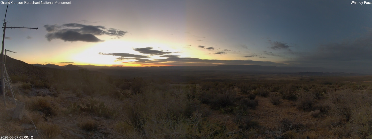 time-lapse frame, Whitney Pass webcam