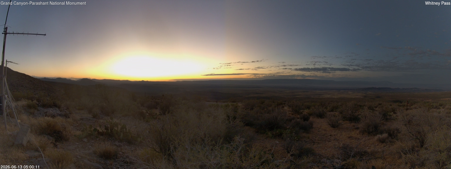 time-lapse frame, Whitney Pass webcam