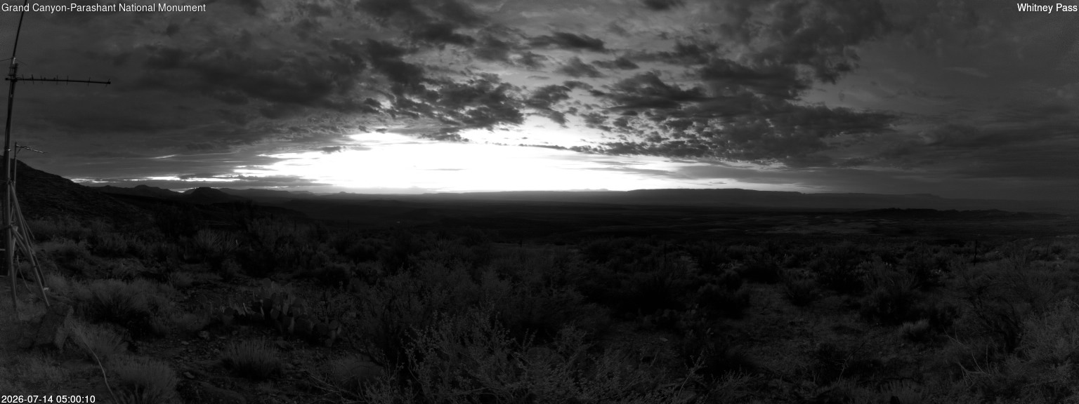 time-lapse frame, Whitney Pass webcam