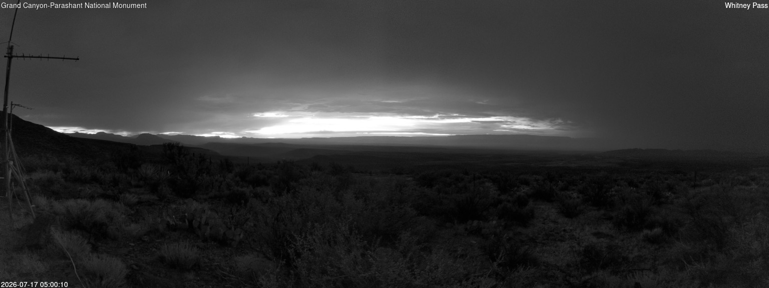 time-lapse frame, Whitney Pass webcam