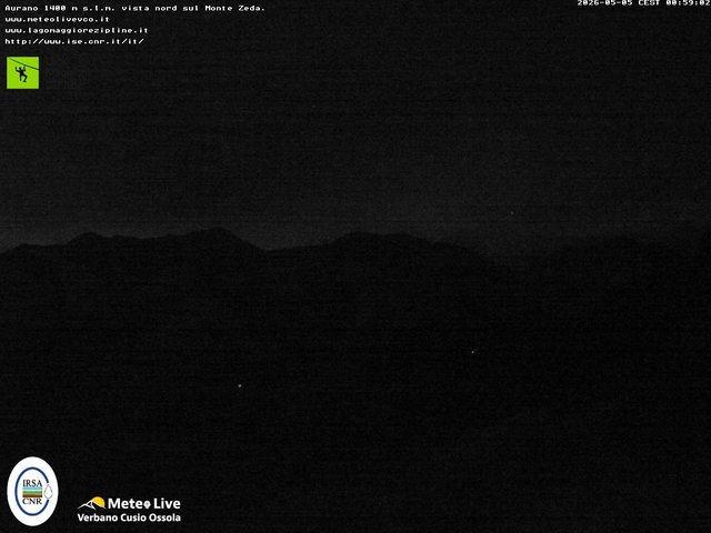 time-lapse frame, Lago Maggiore Zipline webcam