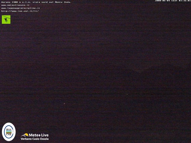 time-lapse frame, Lago Maggiore Zipline webcam