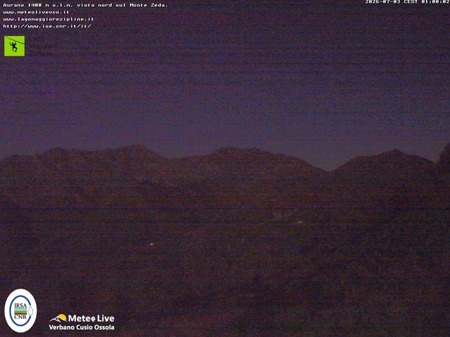 time-lapse frame, Lago Maggiore Zipline webcam