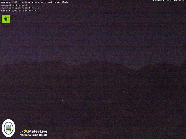 time-lapse frame, Lago Maggiore Zipline webcam