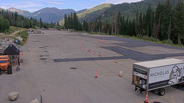 view from Solitude Moonbeam Parking Lot on 2026-08-26