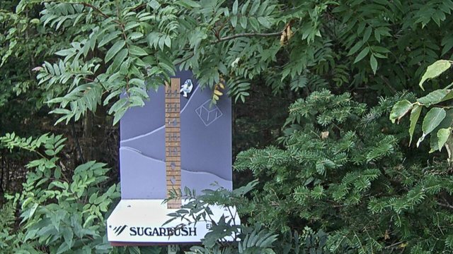 view from Sugarbush Mid-Mountain Snow Stake on 2026-08-30