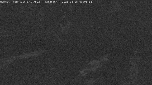 time-lapse frame, Mammoth Tamarack Lodge webcam